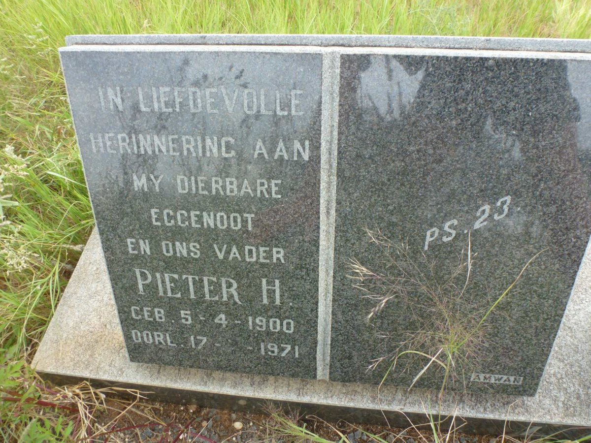 ? Pieter H. 1900-1971