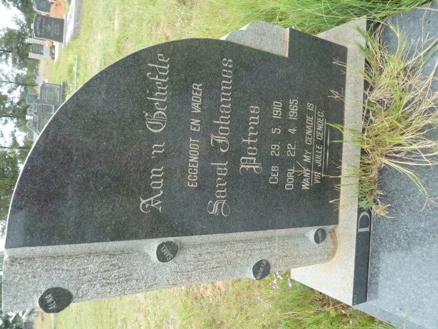 ? Sarel Johannes Petrus 1910-1965