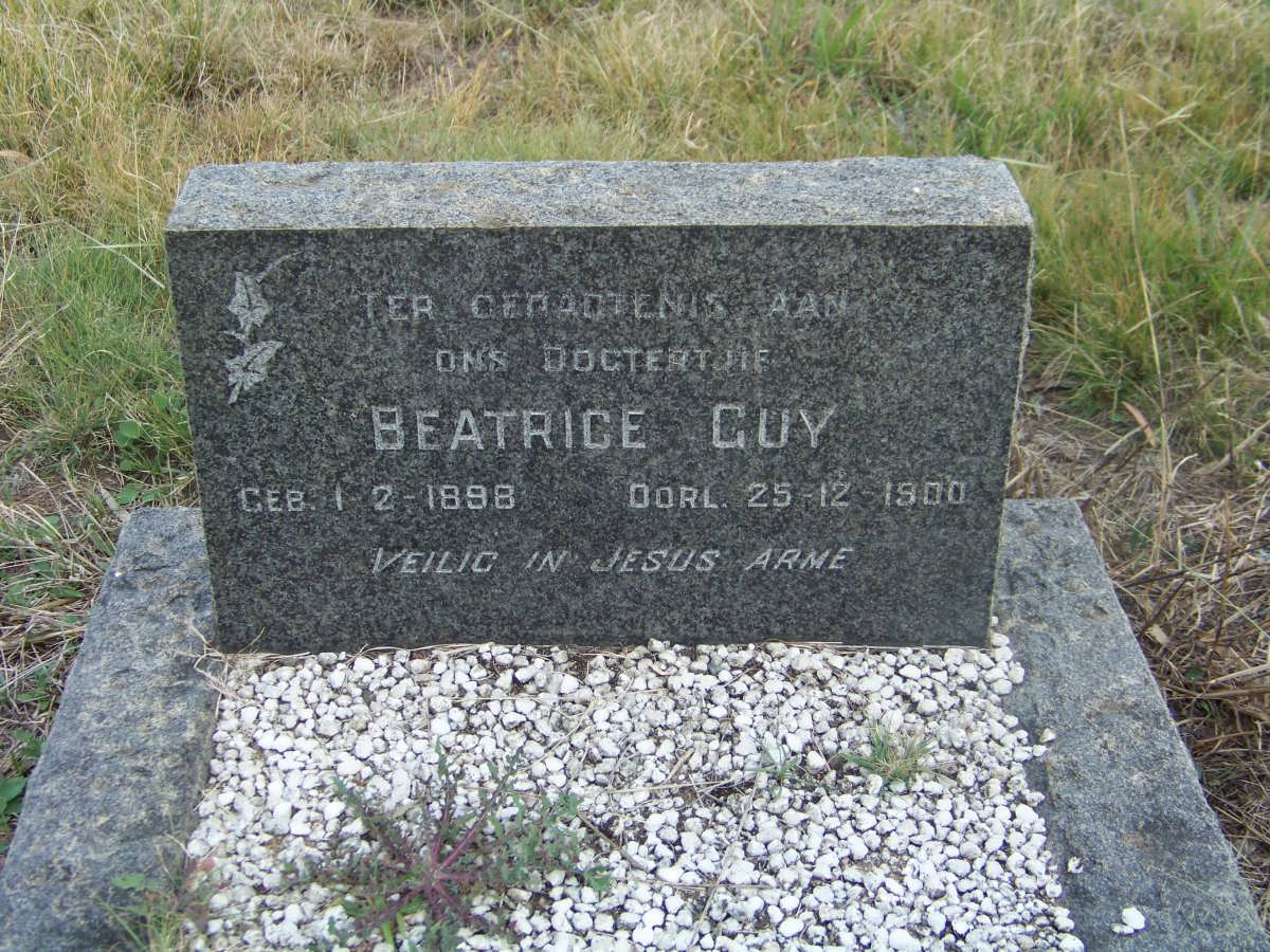 GUY Beatrice 1898-1900