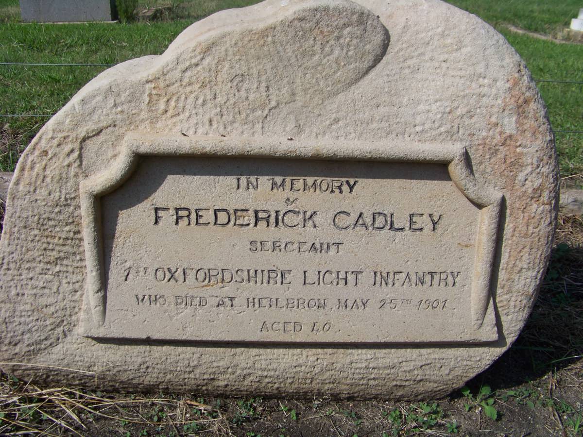 CADLEY Frederick -1901