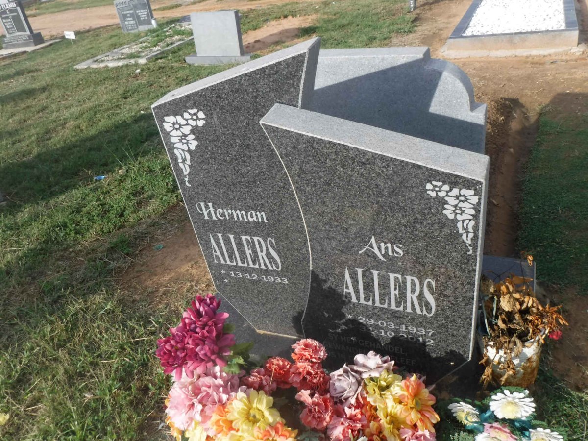 ALLERS Herman 1933-  &amp; Ans 1937-2012