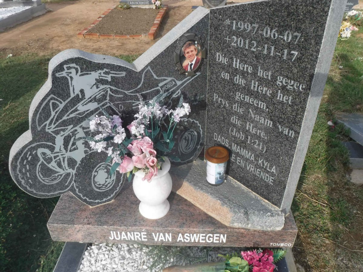 ASWEGEN Juanre, van 1997-2012