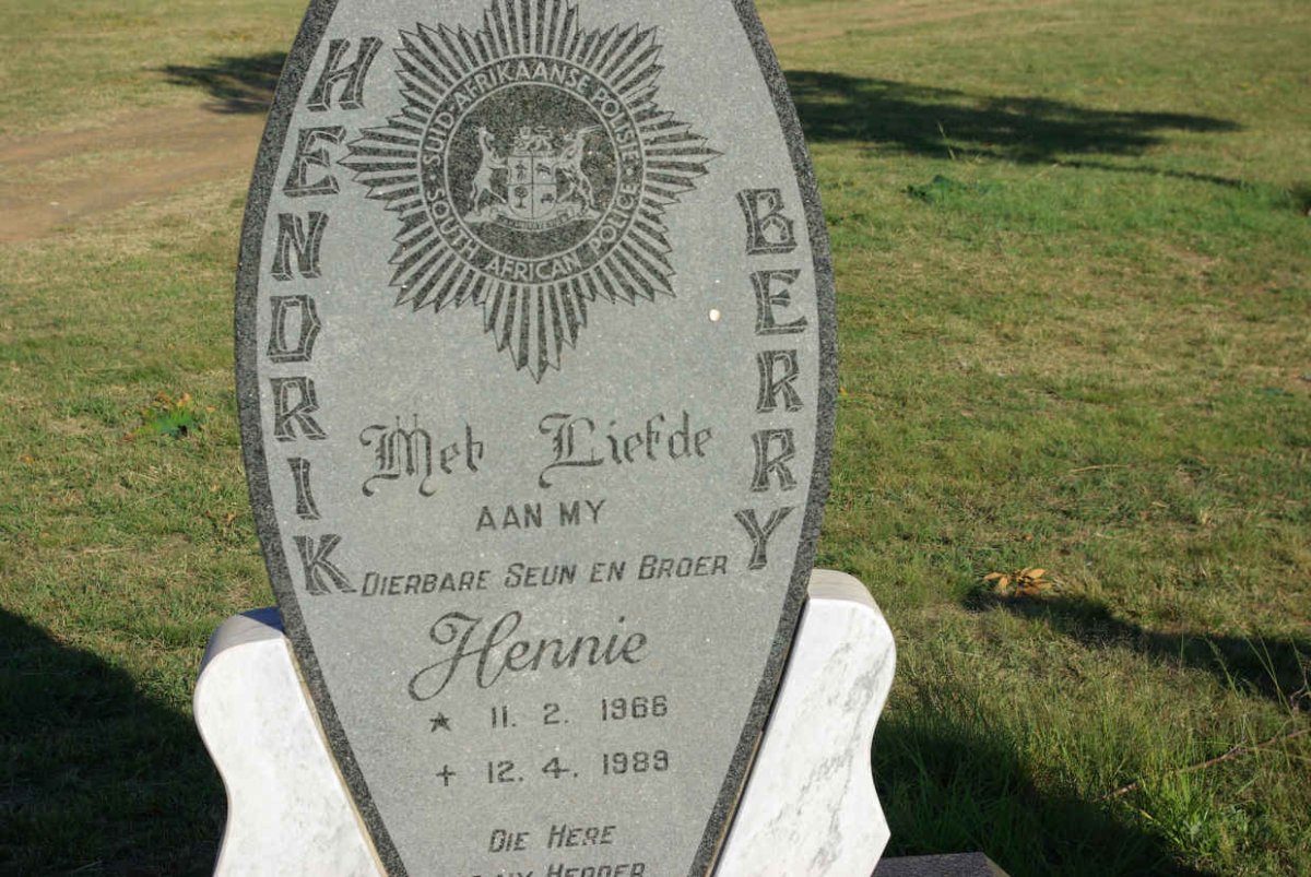BERRY Hendrik 1966-1989