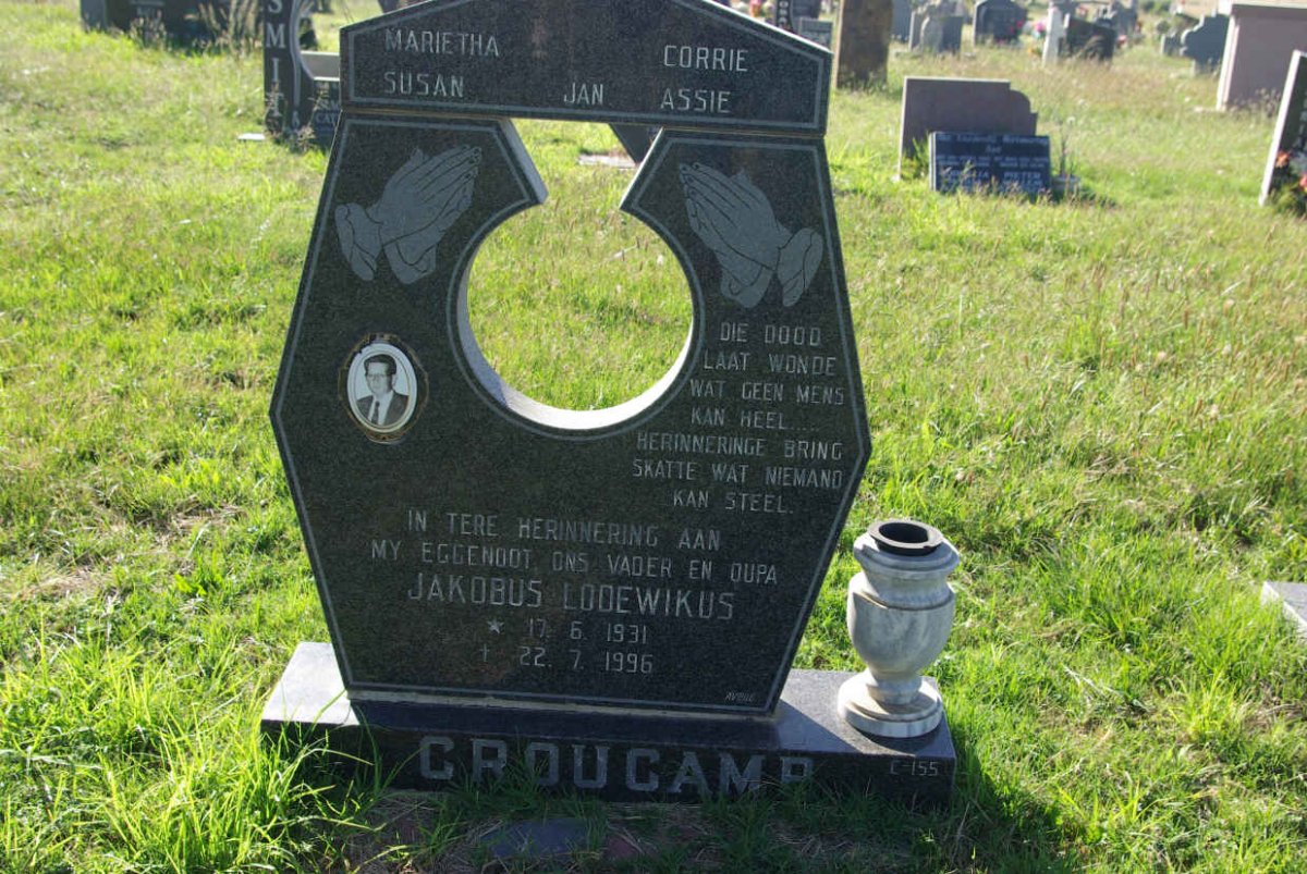 CROUCAMP Jakobus Lodewikus 1931-1996