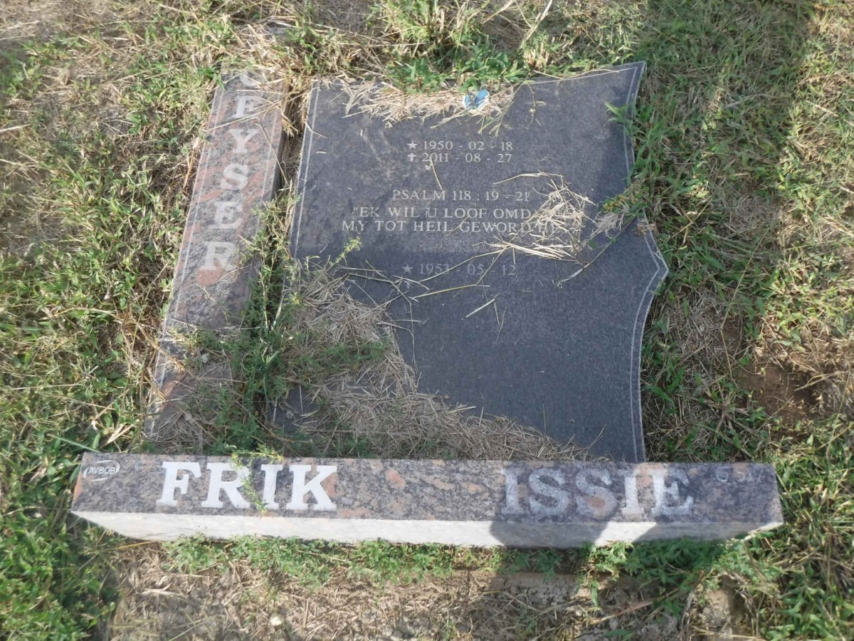 GEYSER Frik 1950-2011 &amp; Issie 1953-