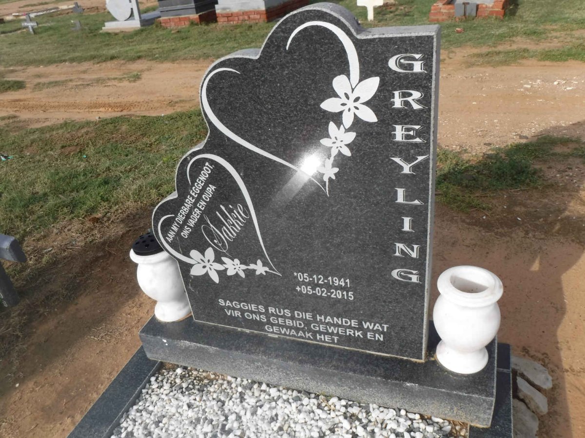 GREYLING Sakkie 1941-2015