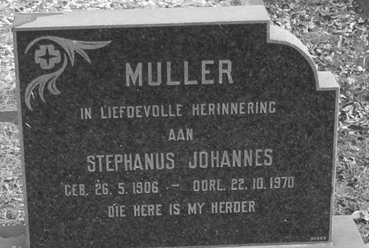 MULLER Stephanus Johannes 1906-1970