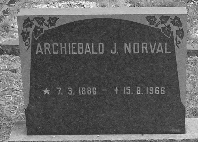 NORVAL Archiebald J. 1886-1966