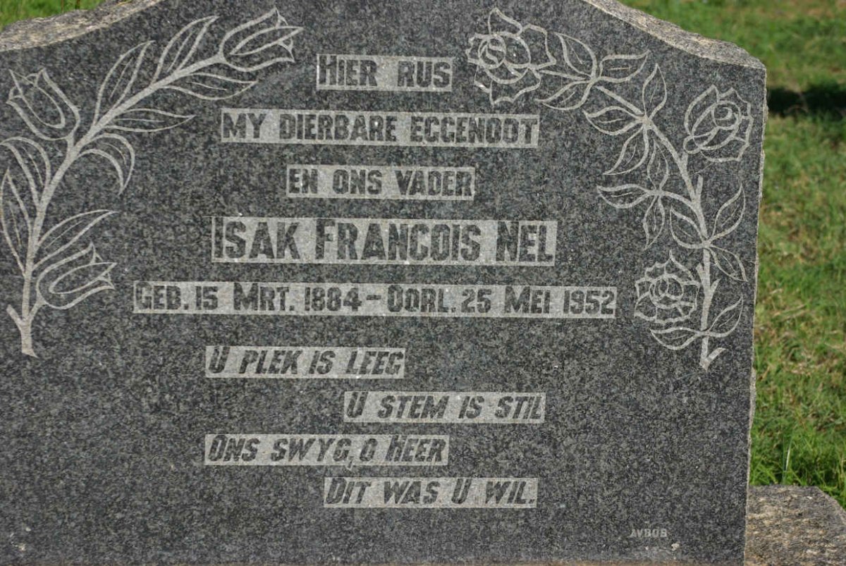 NEL Isak Francois 1884-1952
