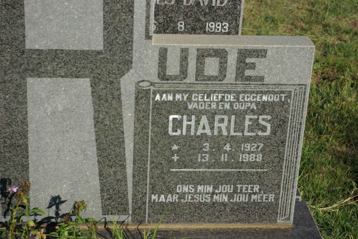 RUDE Charles 1927-1988