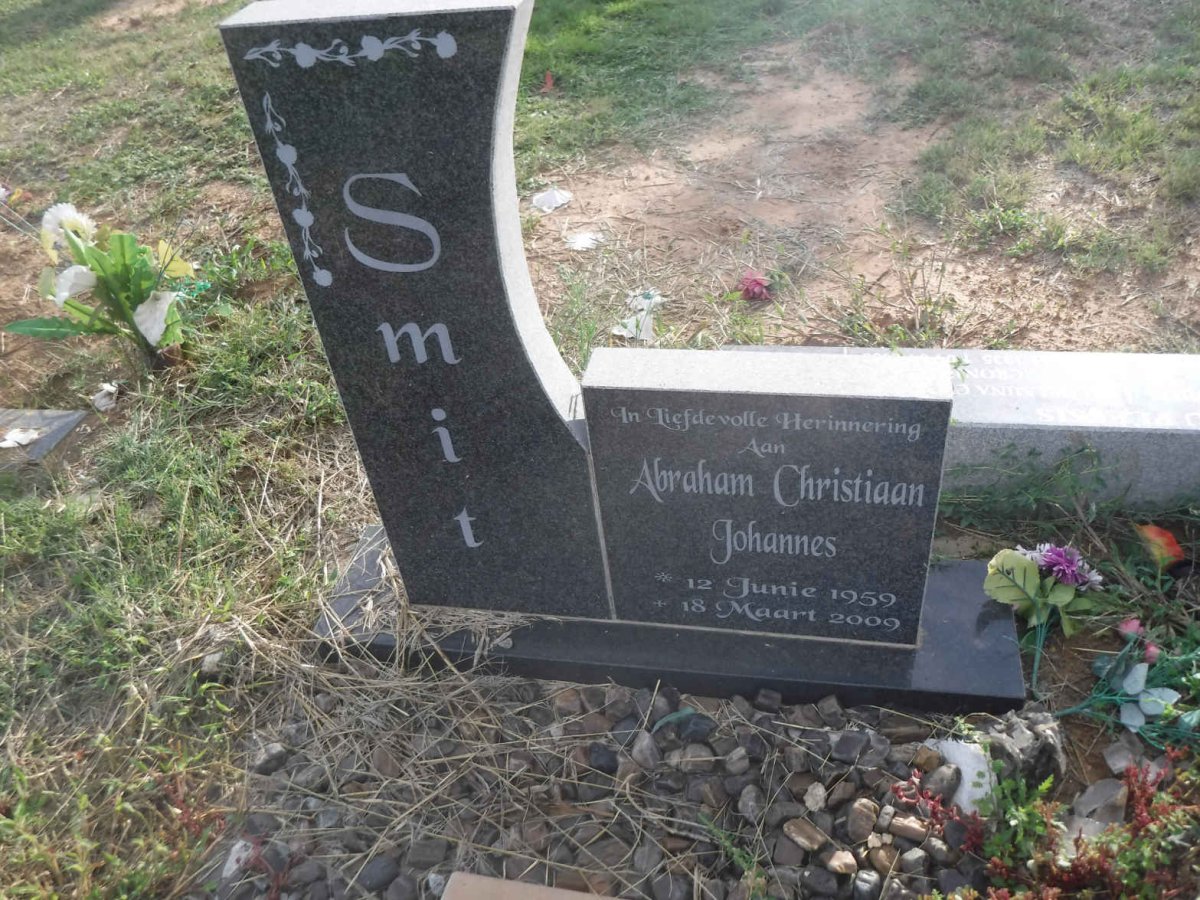 SMIT Abraham Christiaan Johannes 1959-2009