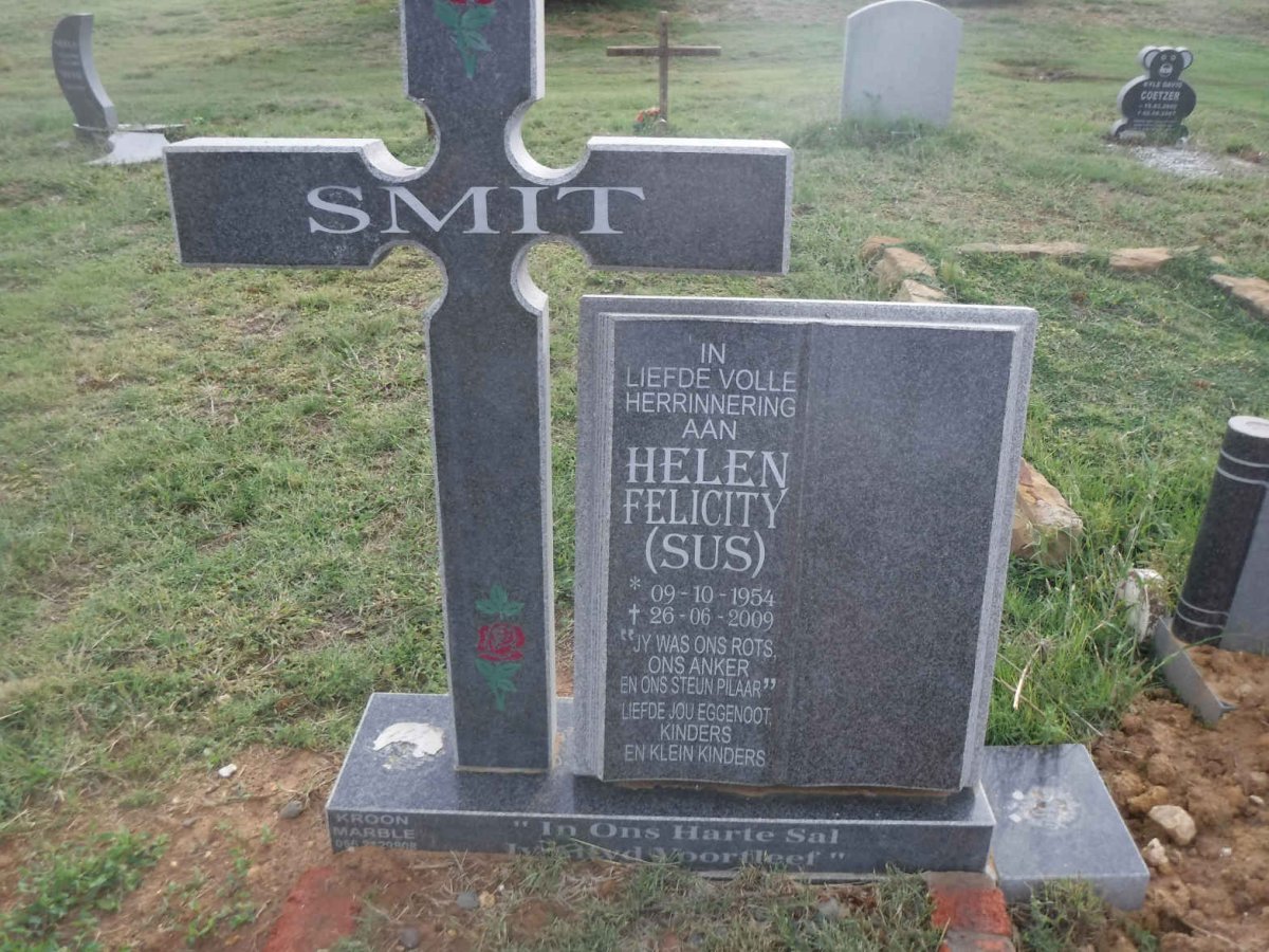 SMIT Helen Felicity 1954-2009
