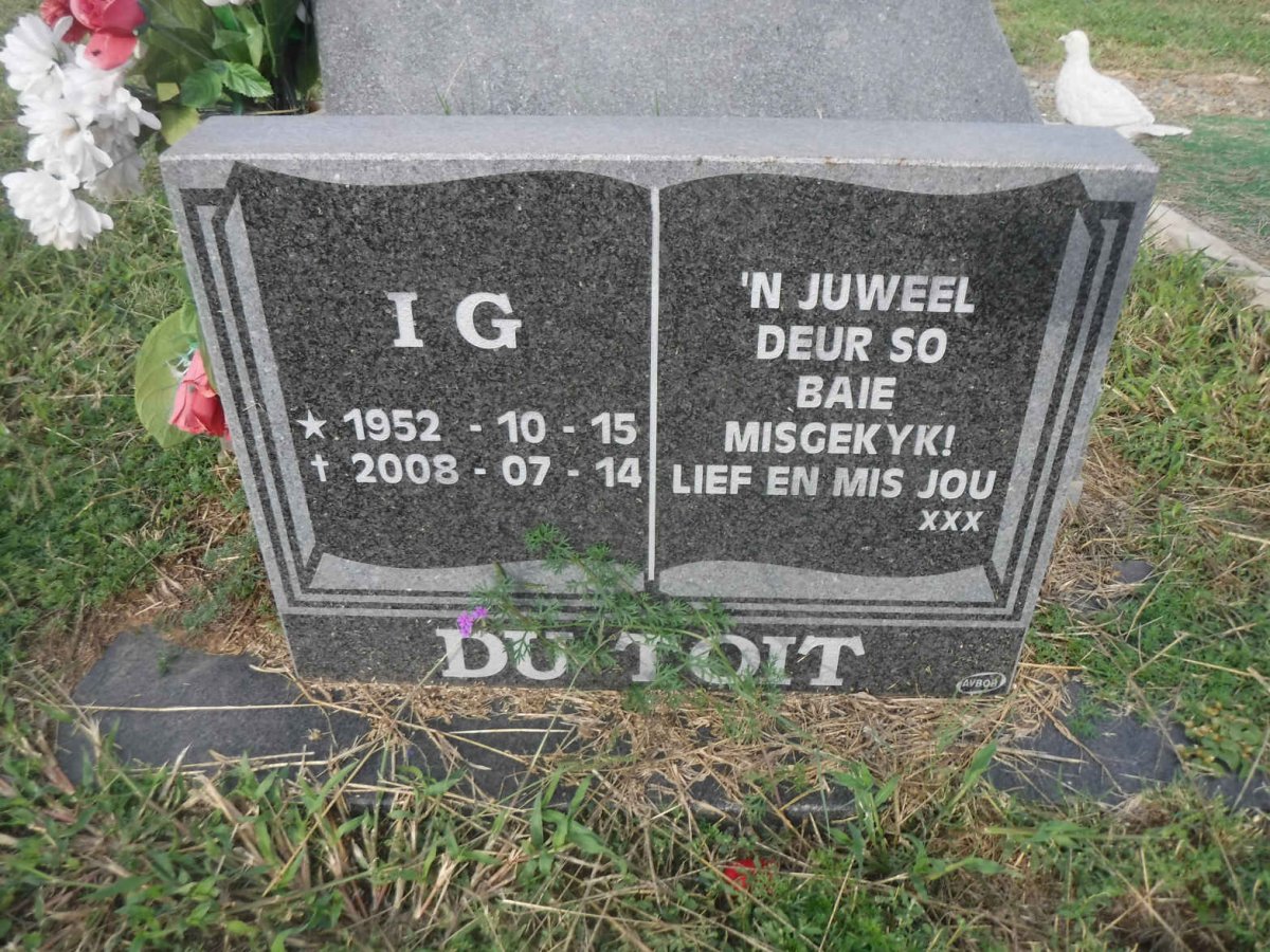 TOIT I.G., du 1952-2008