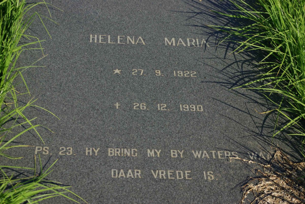 WET Helena Maria, de 1922-1990