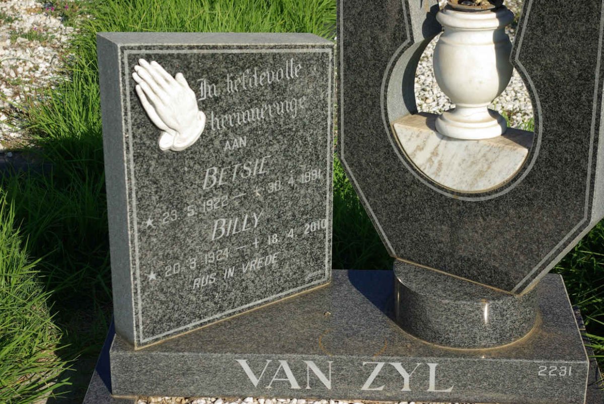 ZYL Billy, van 1924-2010 &amp; Betsie 1922-1991