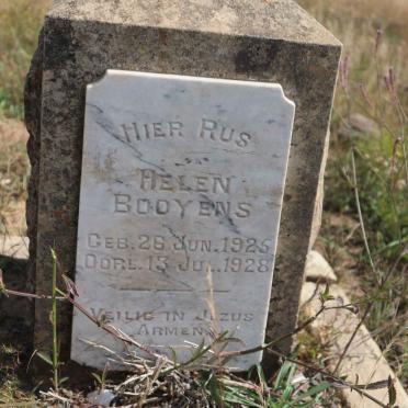 BOOYENS Helen 1925-1928