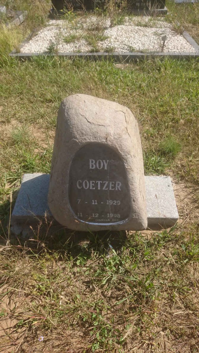 COETZER Boy 1929-1998