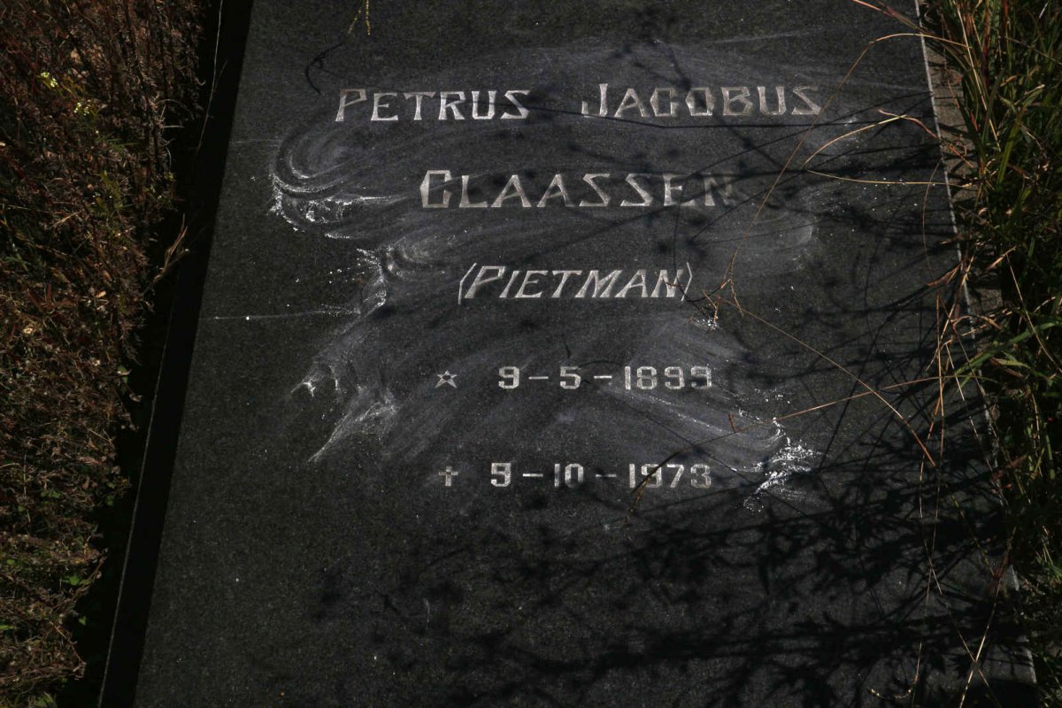 CLAASSEN Petrus Jacobus 1899-1973