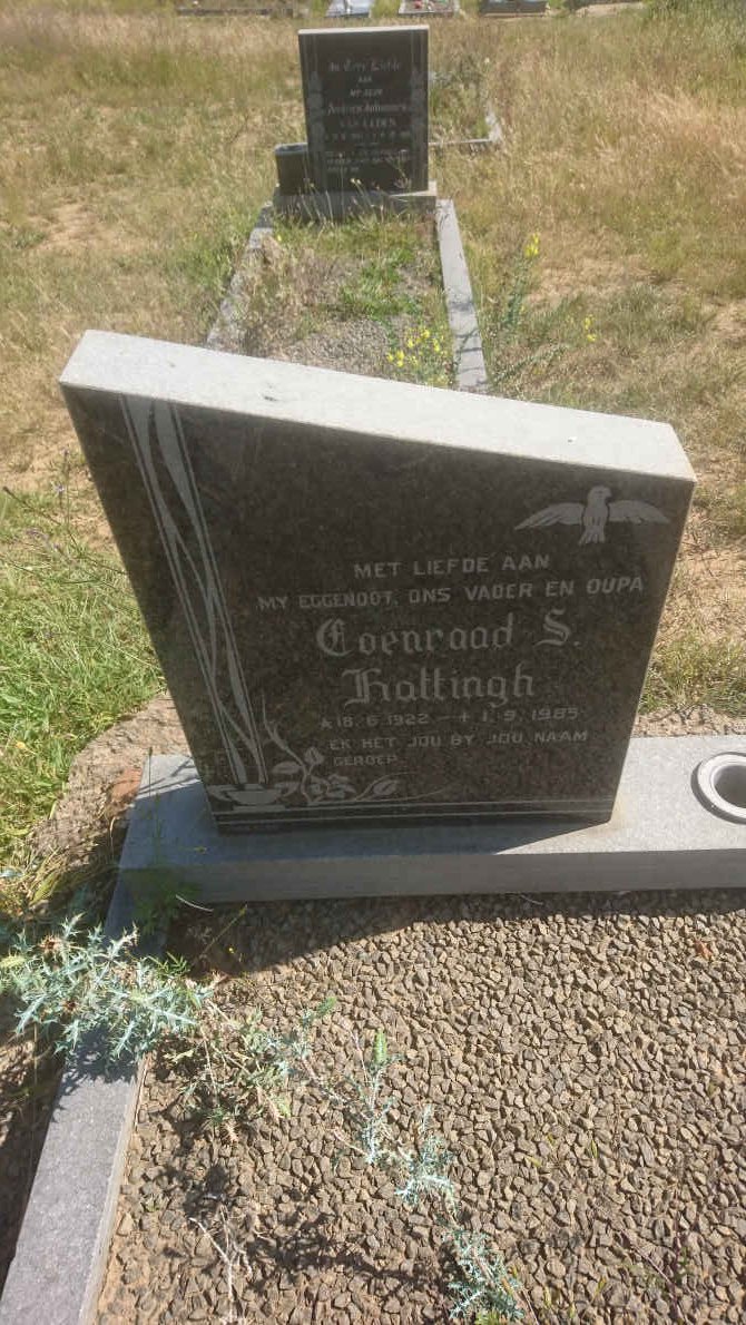 HATTINGH Coenraad S. 1922-1985