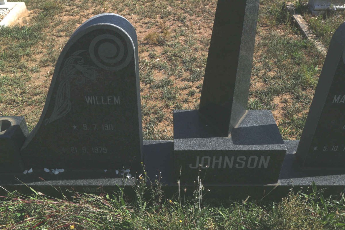 JOHNSON Willem 1911-1979 &amp; Magdalena BOTHA 1922-1967