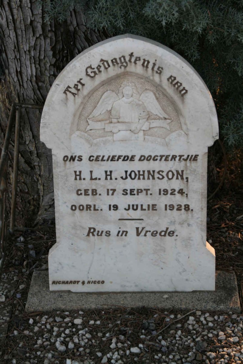 JOHNSON H.L.H. 1924-1928