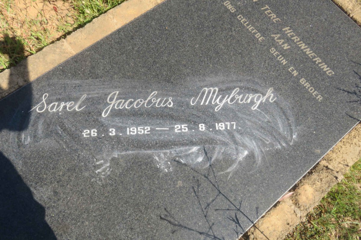 MYBURGH Sarel Jacobus 1952-1977