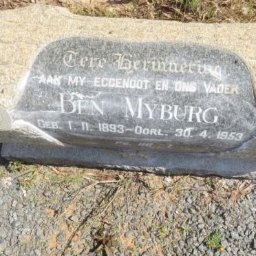 MYBURG Ben 1893-1953