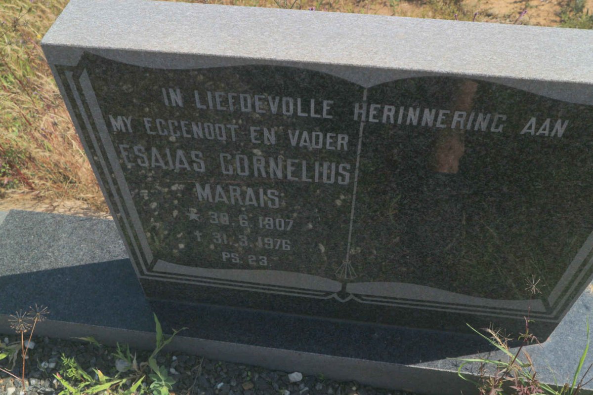 MARAIS Esaias Cornelius 1907-1976
