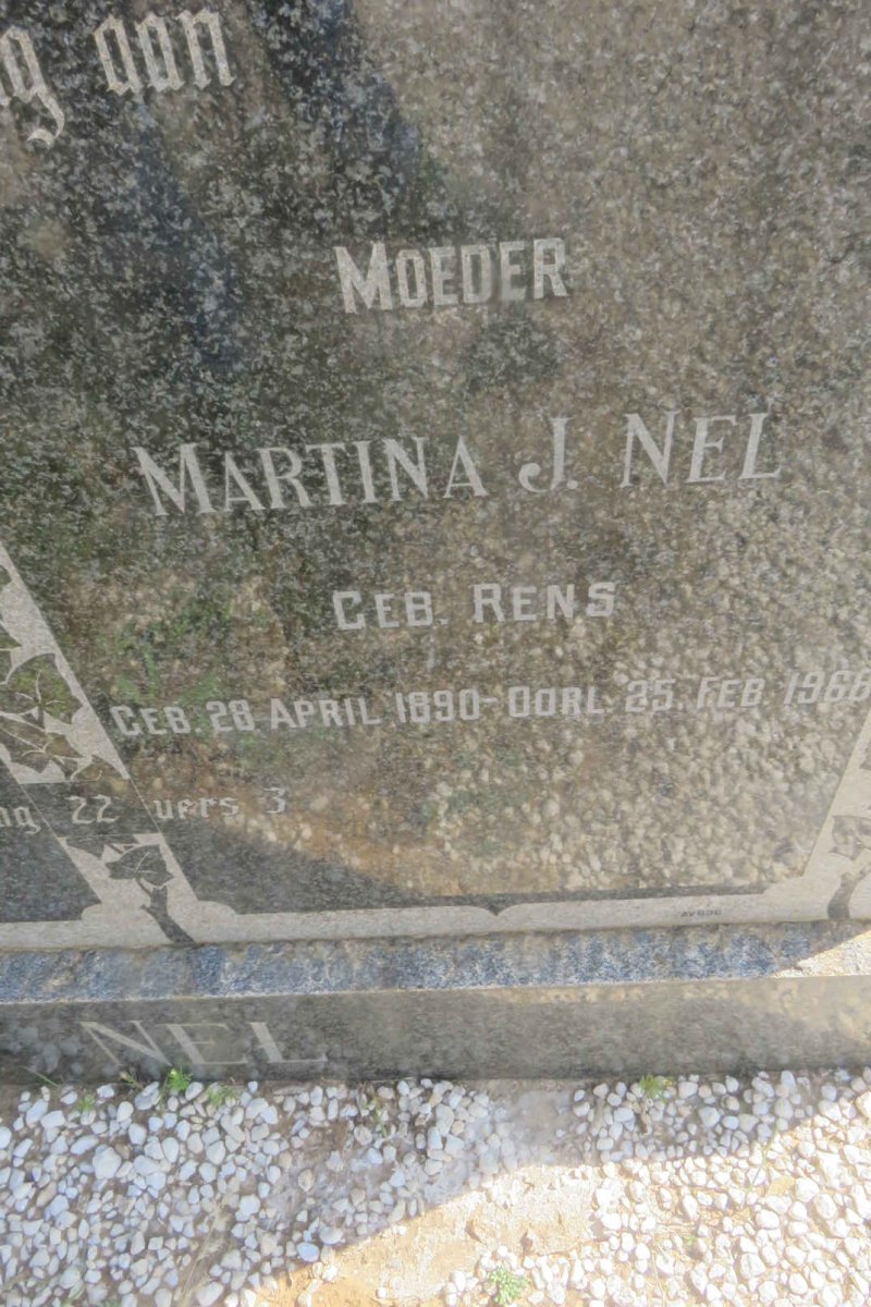 NEL Willem A. 1886-1945 &amp; Martina J. RENS 1890-1968 _2