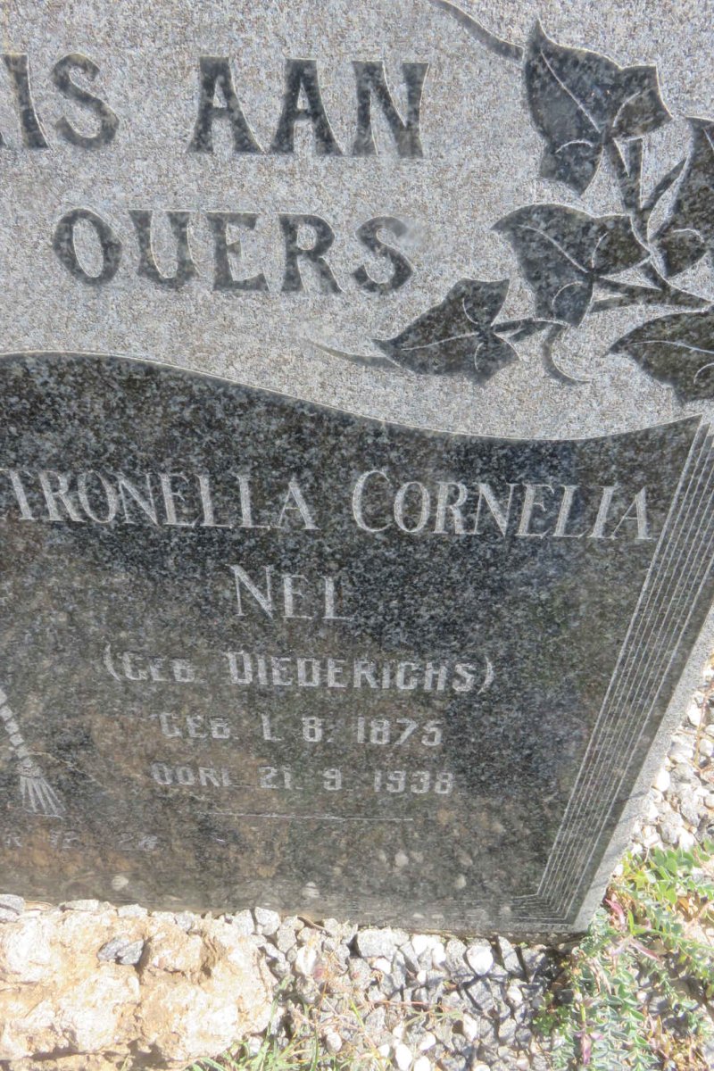 NEL Louis Johannes 1873-1941&amp; Petronella Cornelia DIEDERICHS 1875-1938 _2