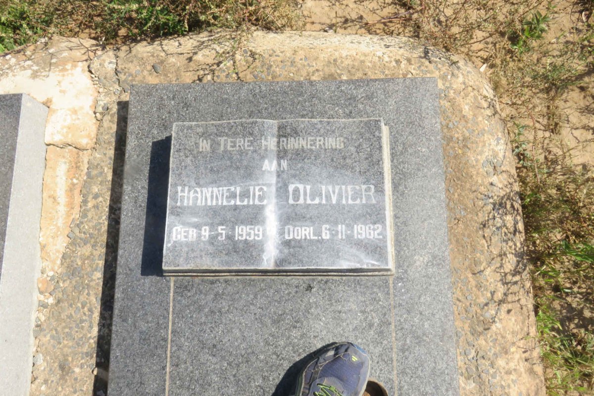 OLIVIER Hannelie 1959-1962