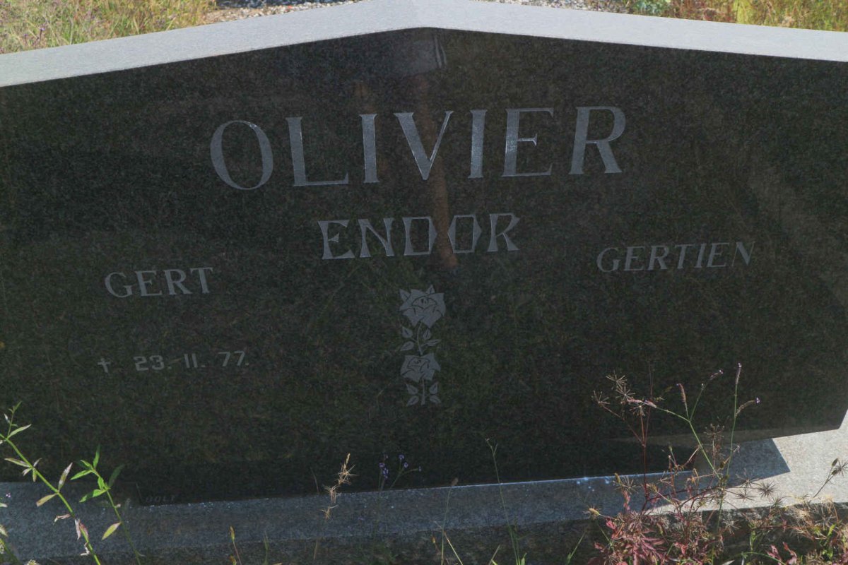 OLIVIER Gert -1977 &amp; Gertien
