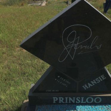 PRINSLOO Hansie 1911-1974
