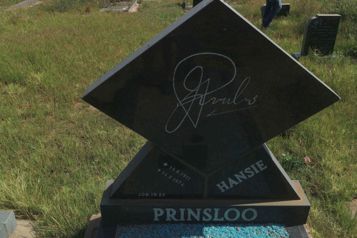 PRINSLOO Hansie 1911-1974