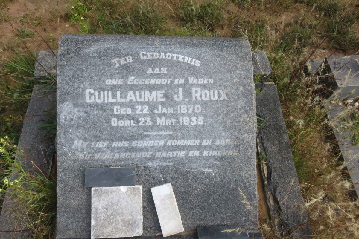ROUX Guillaume J. 1870-1935