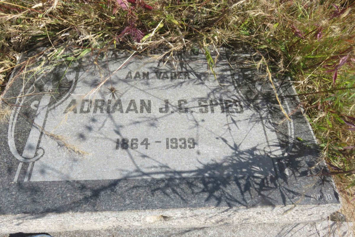 SPIES Adriaan J.G. 1864-1939