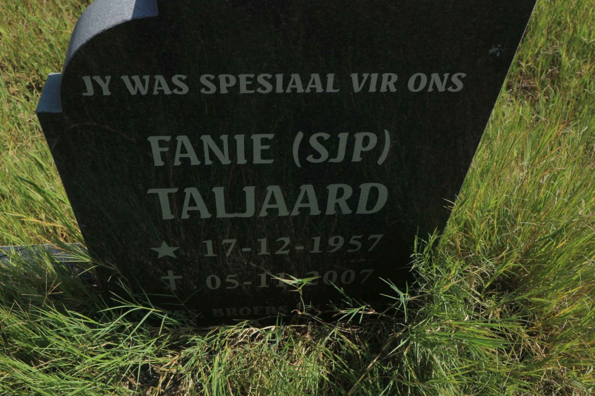 TALJAARD S.J.P. 1957-2007