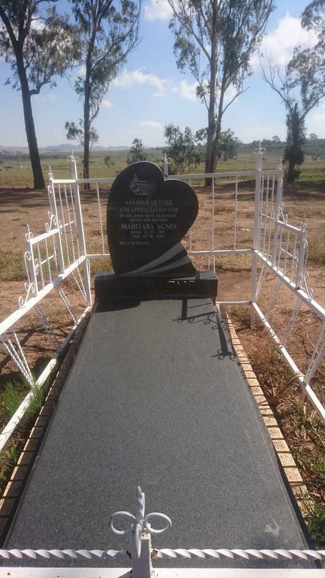 THABENG Maditaba Agnes 1976-2008