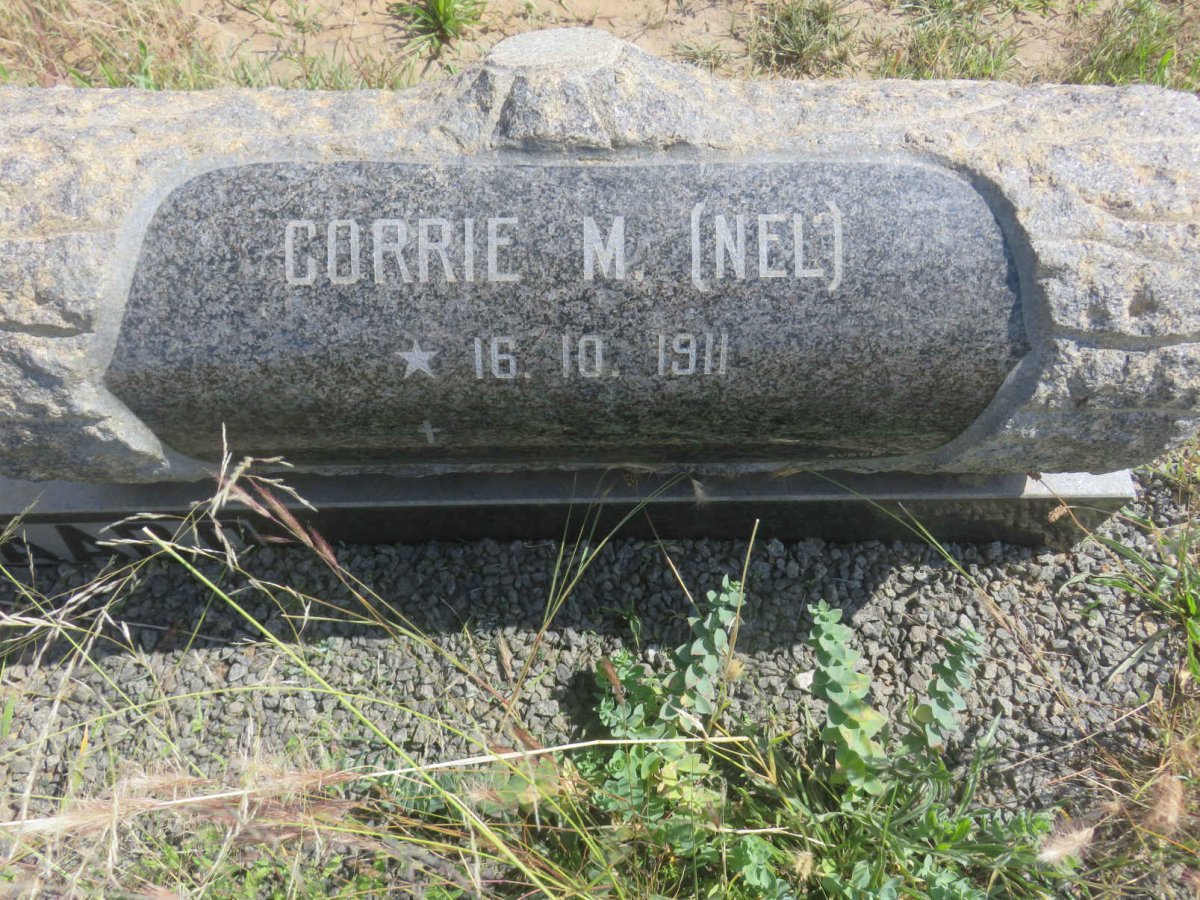 TALJAARD C.R. de Wet 1903-1978 &amp; Corrie M. NEL 1911-