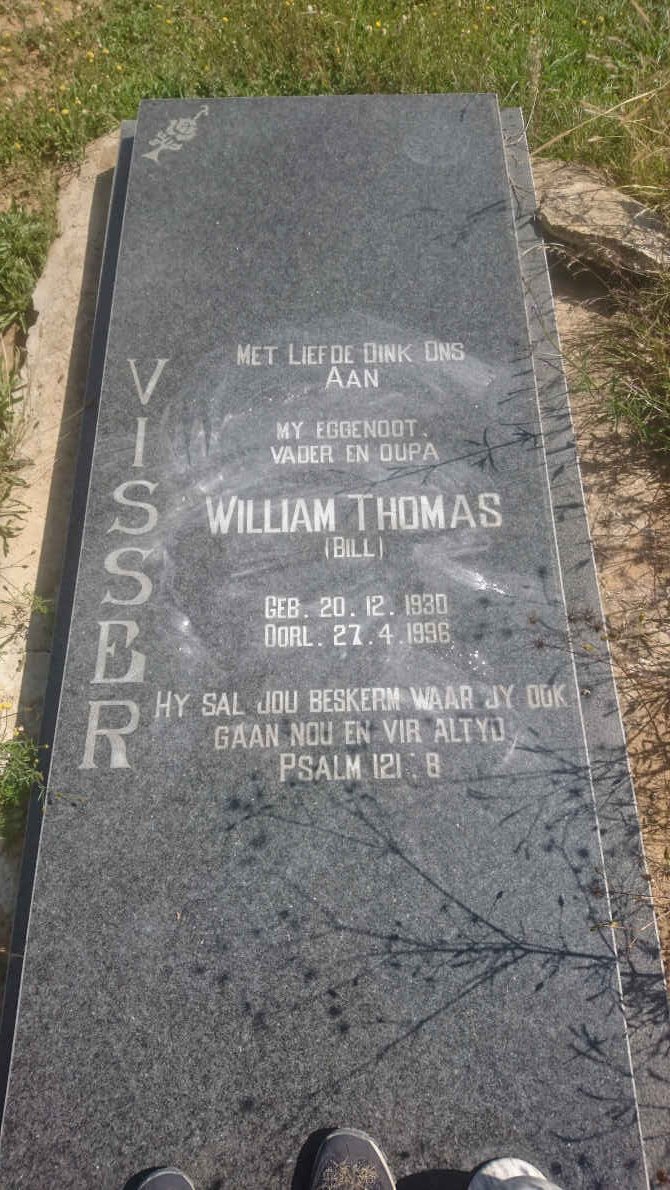 VISSER William Thomas 1930-1996