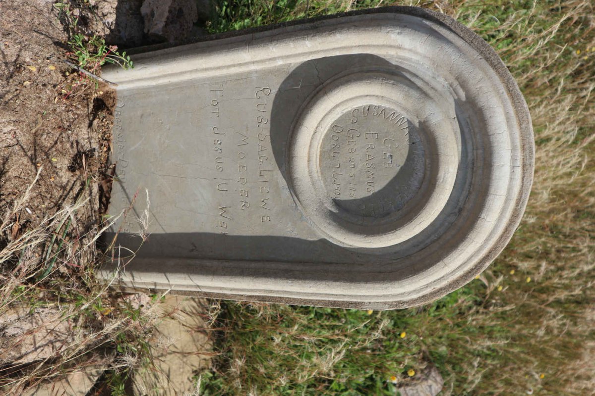 ? Susanna Susara Jakoba nee ERASMUS 1858-1925