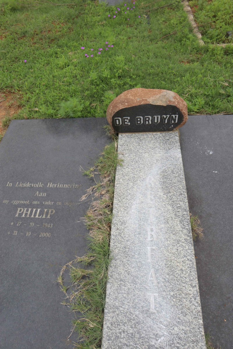 BRUYN Phillip, de 1943-2000