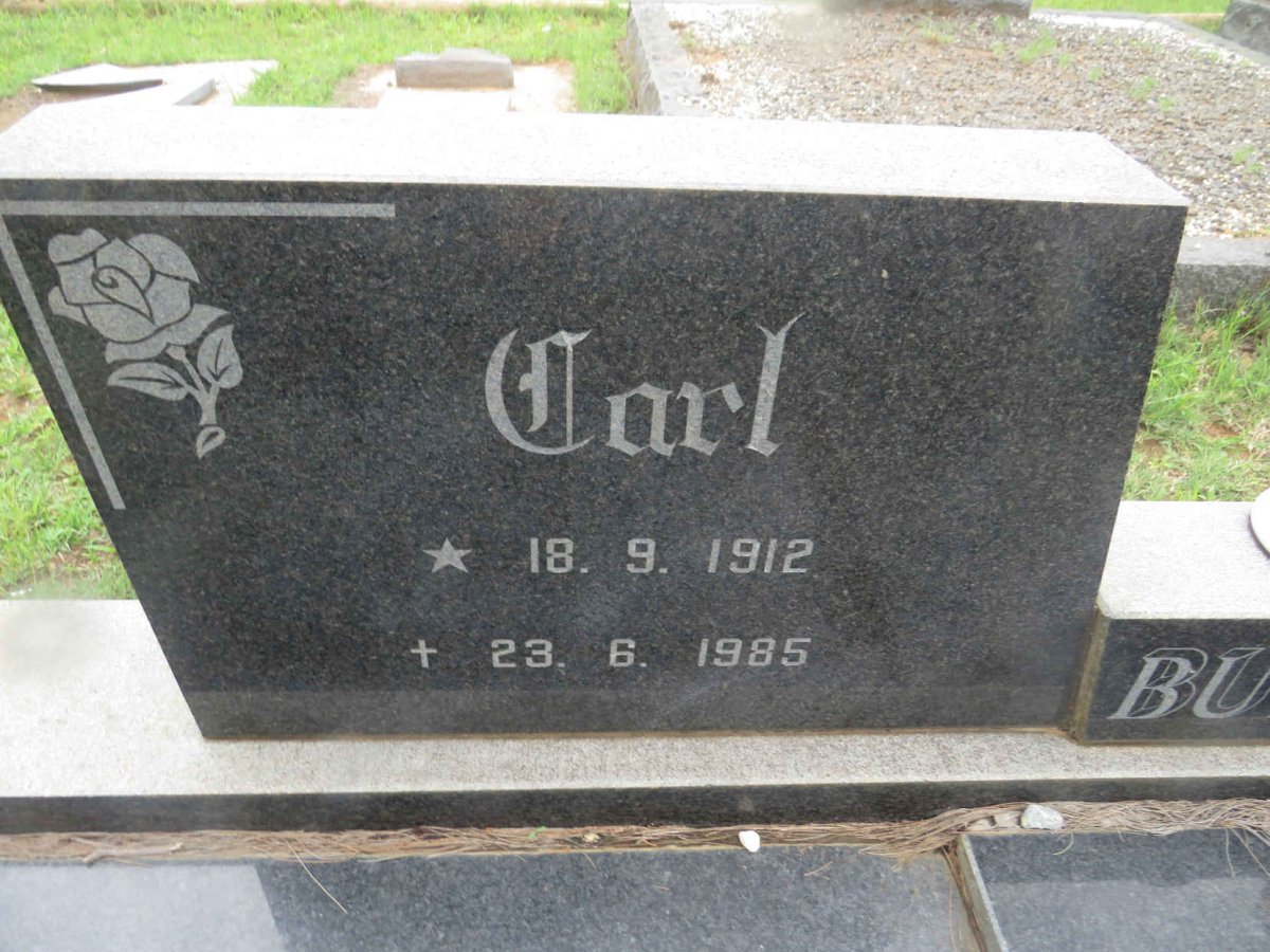 BURGER Carl 1912-1985 