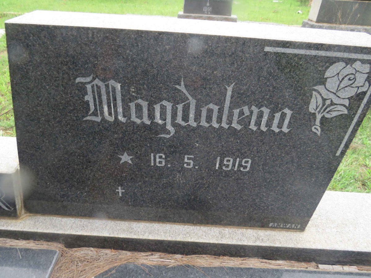 BURGER Magdalena 1919-