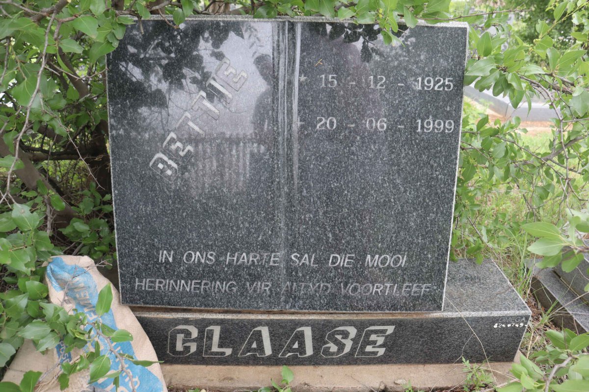 CLAASE Bettie 1925-1999