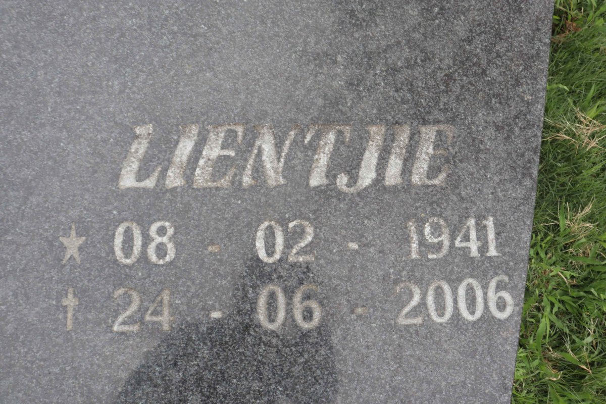 COETZEE Piet 1940-2002 &amp; Lientjie 1941-2006
