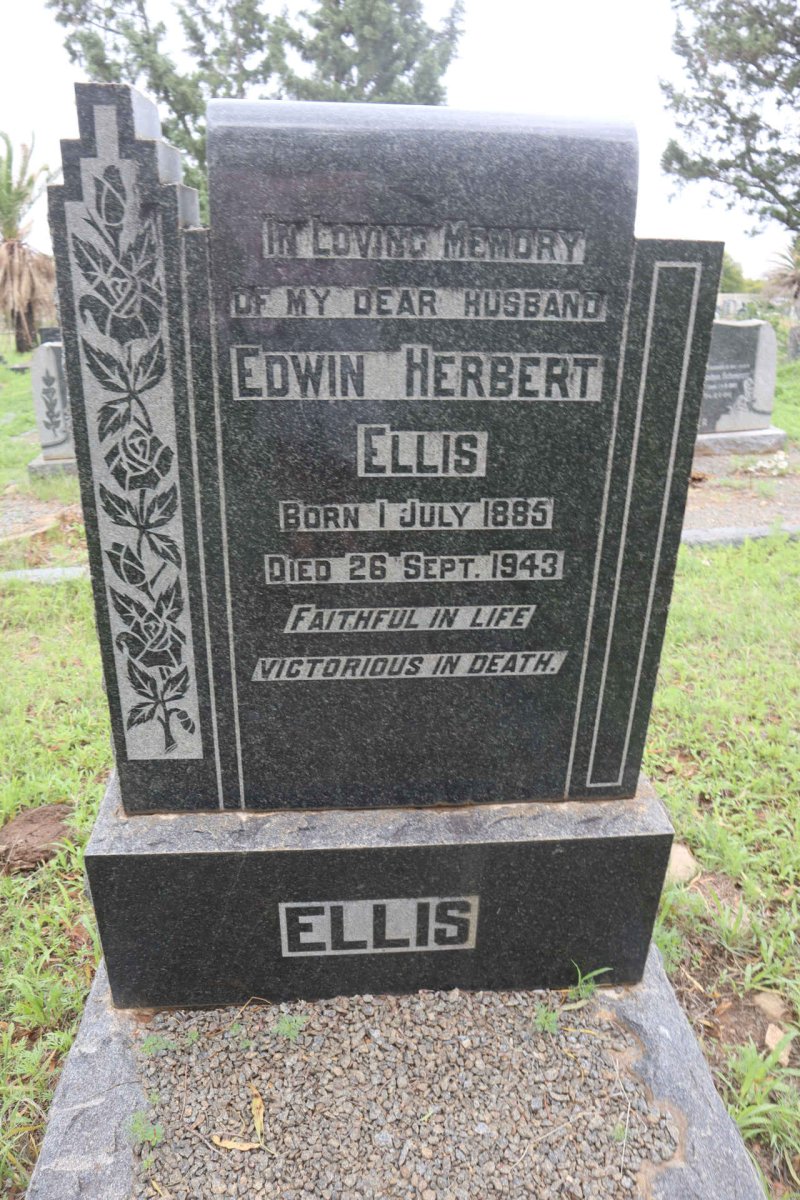 ELLIS Edwin Herbert 1885-1943