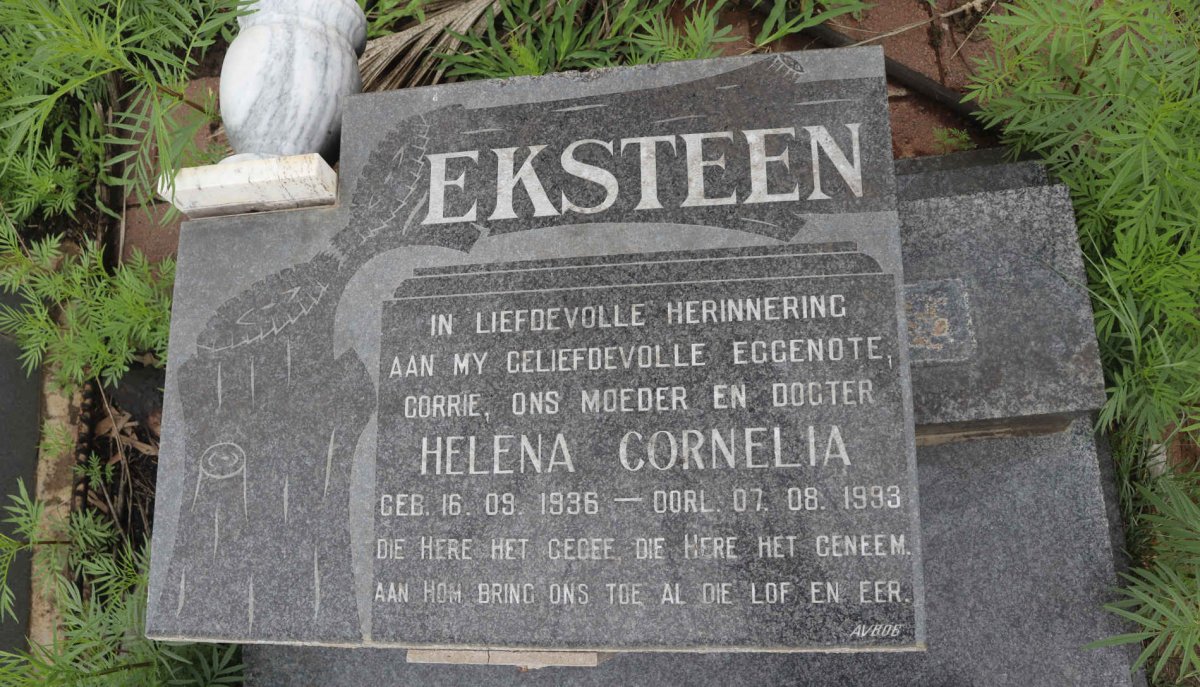 EKSTEEN Helena Cornelia 1936-1993