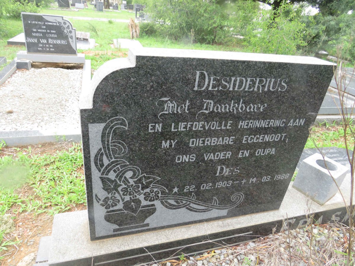 ERASMUS Desiderius 1903-1988 