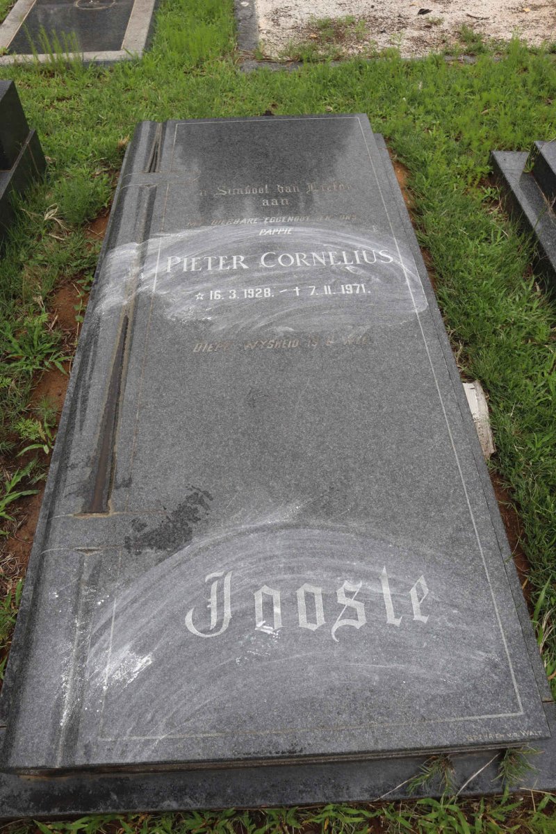 JOOSTE Pieter Cornelius 1928-1971